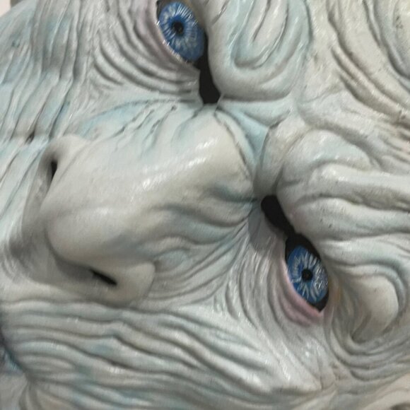 GAME OF THRONES NIGHT KING LATEX MASK ADULT SIZE REALISTIC GOTHIC COLLECTIBLE - Picture 4 of 16